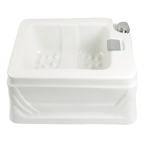 ZGNMK Foot Soaking Bath Basin - Large Size for Soaking Feet, Footsie Bath Pedicure spa, Best Pedicure at Home Spa Treatment - Callus, Dead Skin Remover, Enjoy Hot Water Foot Massager