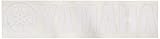 Factory Effex 06-94212 White 1' (Yamaha) Die-Cut Sticker