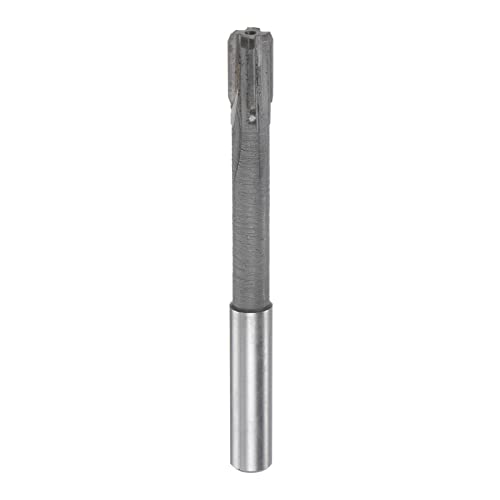 Image of sourcing map Chucking Reamer 9.6mm H7 Carbide Tip Straight Flutes Round Shank Lathe Machine Milling Cutter