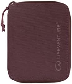 Lifeventure RFiD Protected Zip Bifold Wallet — Slim Wallet for Travel, Eco-Friendly, Recyclable Material