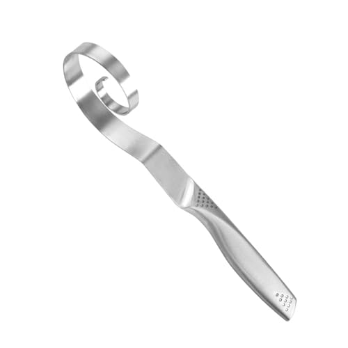 Batidor de masa de acero inoxidable de 10 pulgadas, diseño cómodo para mayor comodidad y facilidad en tareas de horneado, herramienta para hornear masa madre