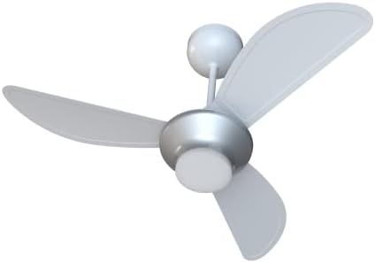 Ventisol Ventilador de teto mistral led 18w cz/br 3p inj br contr...