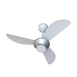 Ventisol Ventilador de teto mistral led 18w cz/br 3p inj br controle remoto inverter bivolt