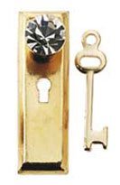 Dollhouse Miniature Crystal Classic Knb/key