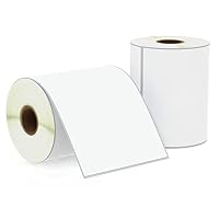 Etiqueteuse Thermique Étiquettes Thermiques BETCKEY - 38x13 Mm | 10 Rouleaux /23500 étiquettes | Perforées | Compatible Zebra Imprimante Etiquette Thermique