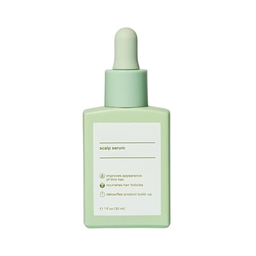 Suero para el Cuero Cabelludo, Tratamiento No Graso para el Crecimiento Capilar. Promueve un Cuero Cabelludo Sano y un Cabello con Más Volumen. Reduce la Acumulación de Sebo. Refresca las Raíces y For