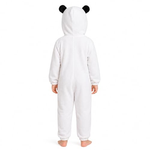 Image of Raj Costume Animal Fancy Dress Costume for Boys & Girls | Hooded Full Body Wildlife Zoo Animal Jumpsuit | Soft Costume for School Function, Fancy Dress, Halloween, Birthday, Cosplay & Role Play