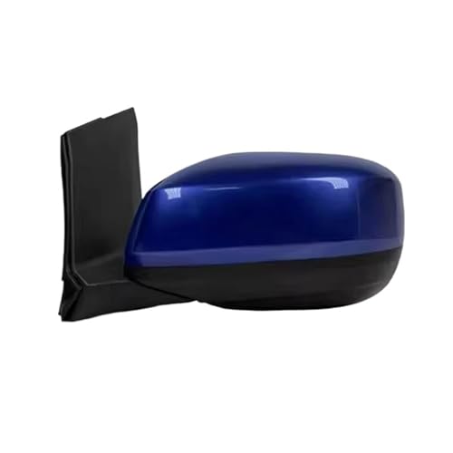 Couverture miroir de porte Honda City rétroviseur latéral gauche bleu