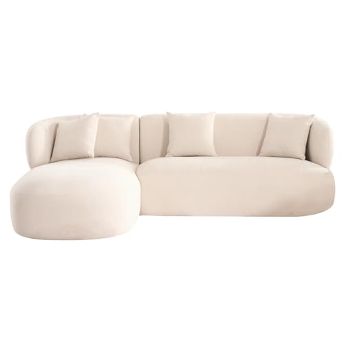 Sofás Cheslong 6 Plazas Asientos Abatibles Marca Furnhouse