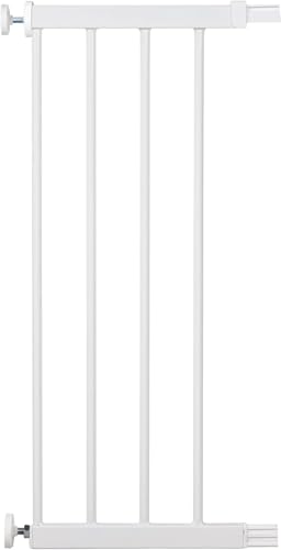 Safety 1st Easy Close Extensión Barrera Metálica 28cm, Sin Taladros, Extensión Valla Seguridad Infantil, Fácil Instalar, Extensión Barrera Seguridad Niños Escalera, Ajuste a Presión, Blanco