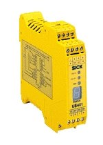 SICK UE401-A0010 1-8 Sender Pairs, 3.5 WATTS, 500 MA, 6027343, 65 MA, Input 24 VDC, Output 24 VDC, Response TIME 30 Seconds, Safety Control Relay