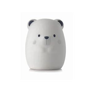 Jané Yum Bear, Lucina Antibuio Portatile a Forma de Orsetto, Illumina Dolcemente la Stanza, Include due Programmi, Dimensione Piccolo