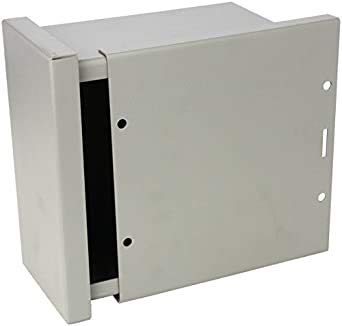 Wiegmann RSC080804 NEMA 3R 8.0 in H x 8.0 in W x 4.0 in D Wall-Mount Carbon Steel Enclosure