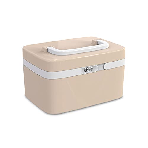 Kit di pronto soccorso Cassetta di da medica con password Kit di domestico Scatola di medicinali con scatola di immagazzinaggio 10.94 pollici plastica