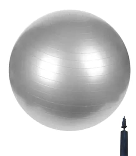 Physiostore Gymball Swiss Ball Exercise Ball 45cm 55cm 65cm 75cm 85cm 95cm with Air Pump (85cm Silver) (B09582YXVS) Amazon Price History, Amazon Price Tracker
