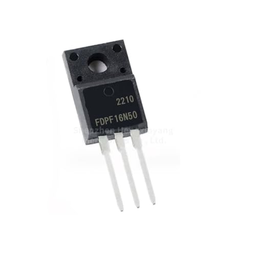 Transistors MOS à canal N FDPF16N50 16A pour alimentation et régulateur de tension