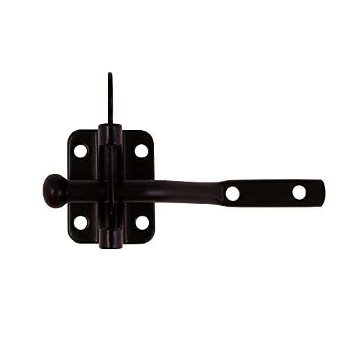 Image of Design House 189407-ORB Self-Locking Heavy Duty Gate Latch 2-Pack Oil Rubbed Bronze