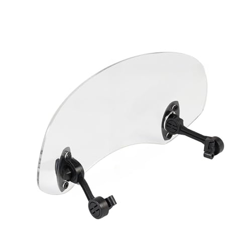 Pare-Brise moto universel surélevé petit saute-vent bulle modifiée
