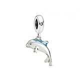 Trage das Delfin-Charm als Zeichen Deiner Liebe zum Meer und zu den wunderschönen, verspielten Kreaturen des Ozeans