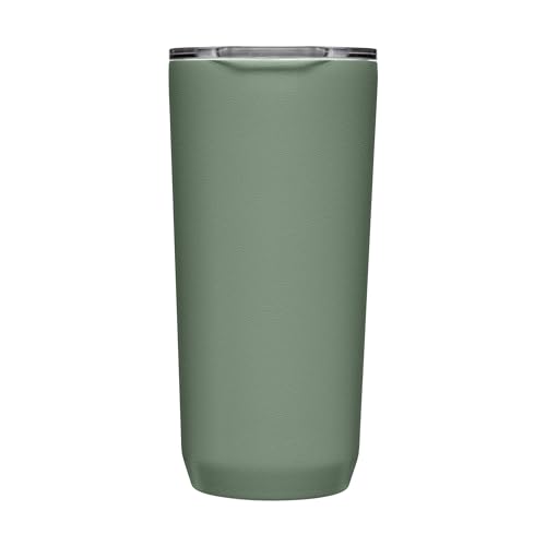 CamelBak, Copo Térmico Thumbler, 600 mL, Aço Inoxidável, Tampa De Três Modos, Base Silicone,Mantém a