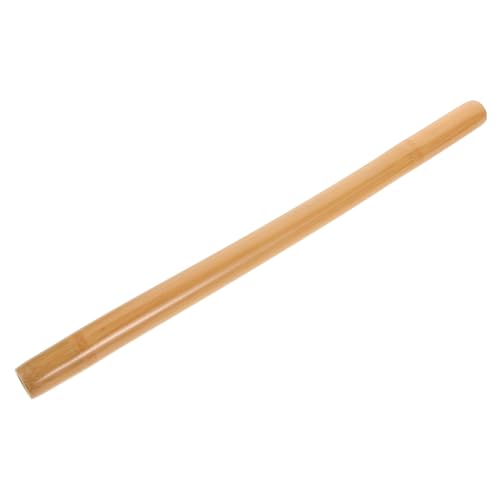 TIDTALEO Palo de Masaje de Bambú para Espalda y Hombros, Herramienta Manual de 42 Cm X 2.5 Cm, Masajeador Muscular Portátil para Bienestar y Relajación Corporal