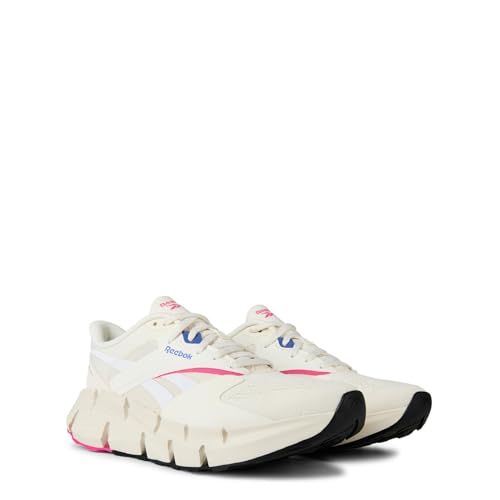 Reebok Women's Zig Dynamica 5 Sneaker, Chalk Stepur Laspin, 6 US