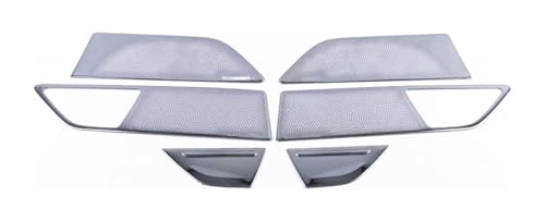 Cache-Haut-Parleur BMW Série 7 Anti-Rayures Noir Titane