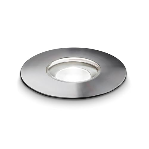 Projecteur encastré extérieur LED acier pour illuminer votre terrasse