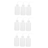 OUNONA 9 Pièces bouteille de rinçage bouteilles d'eau flacons compressibles pour liquides bouteille d'eau bouteille d eau flacon compressible à l'échelle fournitures de tatouage pp