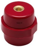 10pcs SM-35-10 Red Resin Enhanced Water Resistant Busbar Support Insulator