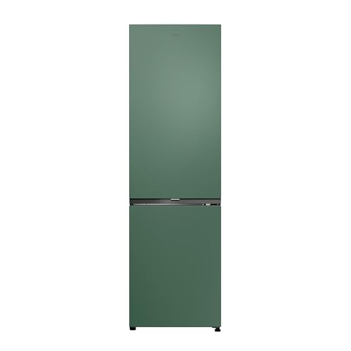 Candy CNCQ2T518EG City Fresco 300, Frigorífico Combi, Ancho 54,5cm, Altura 182,5cm, Total No Frost Circle+, 4 Estantes, 4 Balconeras, Cajón Fresh 0ºC, Control Digital Interno, Puerta Reversible, Verde