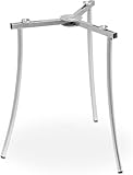 BROGUEL Soporte paellero, Trípode paellero regulable de aluminio acero inoxidable.