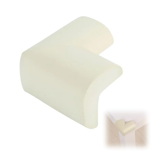 FortuneGlobe 12pcs Paraspigoli per Bambini（Bianco), per Angoli o Spigoli di Tavoli e Mobili. Tecnologia Schiuma Attiva