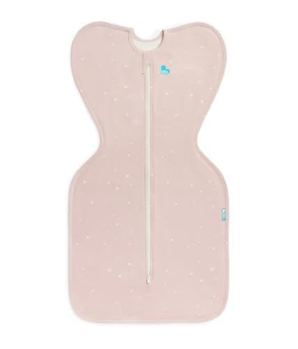 Image of Love to Dream Swaddle UP, Baby Sleep Sack, Self-Soothing Swaddles for Newborns, Secure Fit Helps Calm Startle Reflex, New Born Essentials for Baby, 1.0 TOG, Newborn 5-8.5 lbs, Powder Pink Twinkle