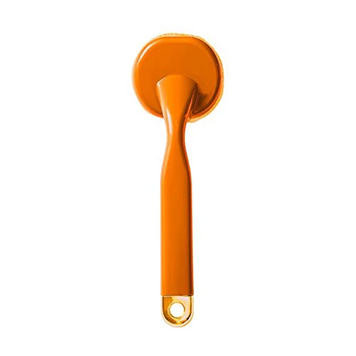 PAPABA Brosse à Vaisselle avec Trou de Suspension Pots casseroles évier Brosse à Vaisselle Efficace Facile à Nettoyer Orange Cover