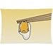 tinycraft Gudetama Zippered Pillow Cases 20x30 (Twin sides)