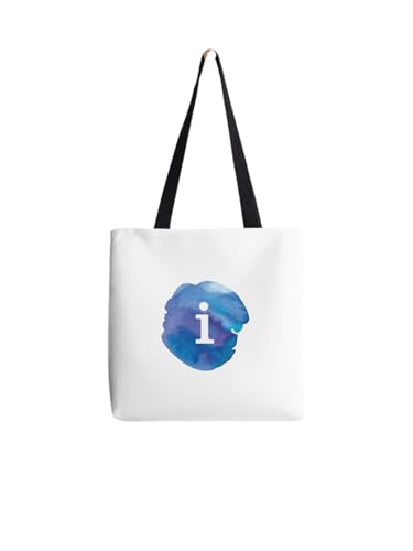 Sac cabas tie-dye lettre I : rangez enfin vos affaires encombrantes