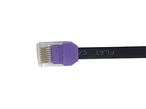 Cable Patch Nexhi Cat6 Ultra Plano 15 cm Morado miniatura 1