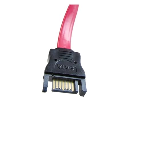 Cable de extensión SATA 7 pines rojo 10 cm miniatura 4