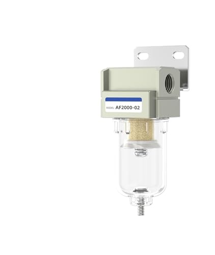 Filtro de compresor de aire AF2000-02 con separador de agua para tuberías