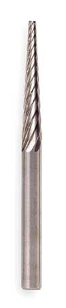 Carbide Bur, Pointed Tree, 1/8