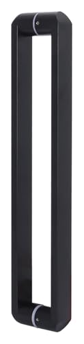 Poignées d'armoire longue 54cm noire pour ouverture facile de porte de garage