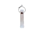 Jet Pure Selenite Pendant 2 inch Free Booklet Jet International Crystal Therapy approx. Rough A++ Ga