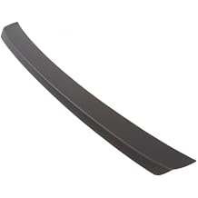 Travall Car Trunk Bumper Protector Compatible with BMW X1 F48 M Sport 2015-2022 - Vehicle-Specific Black Smooth Plastic Bumper Protection Against Scuffs and Scratches