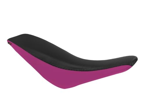 Housse de selle Yamaha YZ125 / 250 finitions soignées vinyle robuste noir rose