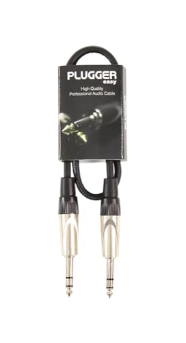 Cable Stereo Jack Macho/Macho 0.60 m Negro miniatura 2