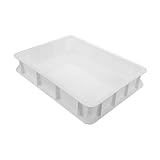 Kisangel Stapelbarer Gärbehälter für Pizzateig Deckellos für Gewerbliche Nutzung Platzsparend Große Kapazität für Teig Einfache Überwachung Gärprozesses