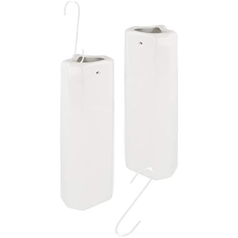 Juego de 2 humidificadores de cerámica para radiadores con ganchos Cover