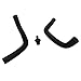 DOUQANG 2Pcs PCV Breather Hoses w/Valve Kit Black For Nissan Altima 2007 2008 2009 2010 2011 2012 2013 Replaces 11810-6N202 11823-JA00A 11826-JA00B