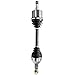 Detroit Axle - Front Right CV Axle for Chevy Impala Venture Monte Carlo Pontiac Grand Prix Buick LaCrosse Regal Allure Century Olds Silhouette Intrigue, Passenger Side CV Axle Shaft Replacement